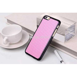 Coque CARBONE rose pour iPhone 6 et iPhone 6 plus