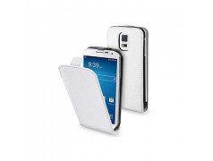 Etui cuir blanc pour Samsung Galaxy S5 mini 