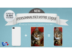 Coques PERSONNALISEES pour iPhone 4 et 4S