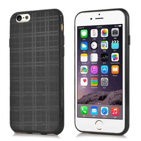 Coque souple GRILLE noire pour iPhone 6 ( 4.7 )