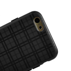 Coque souple GRILLE noire pour iPhone 6 ( 4.7 )