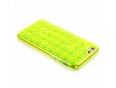 Coque souple NID D'ABEILLES verte pour iPhone 6 ( 4.7 )