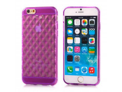 Coque souple DIAMOND mauve pour iPhone 6 ( 4.7 )