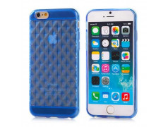 Coque souple DIAMOND bleue pour iPhone 6 ( 4.7 )