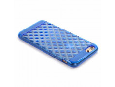 Coque souple DIAMOND bleue pour iPhone 6 ( 4.7 )