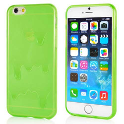 Coque souple ICE CREAM verte pour iPhone 6 et iPhone 6S