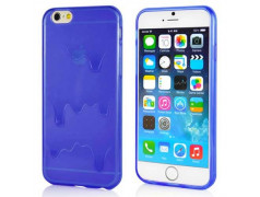 Coque souple ICE CREAM bleue pour iPhone 6 et iPhone 6S