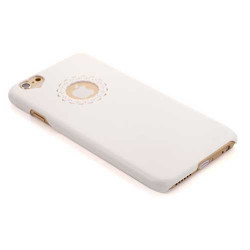 Coque rigide LOVE ULTRA SLIM blanche pour iPhone 6 ( 4.7 )