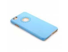 Coque rigide LOVE ULTRA SLIM bleue pour iPhone 6 ( 4.7 )