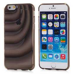 Coque souple WAVE noire pour iPhone 6 ( 4.7 )