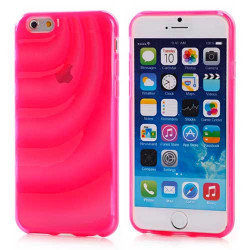 Coque souple WAVE rose pour iPhone 6 ( 4.7 )