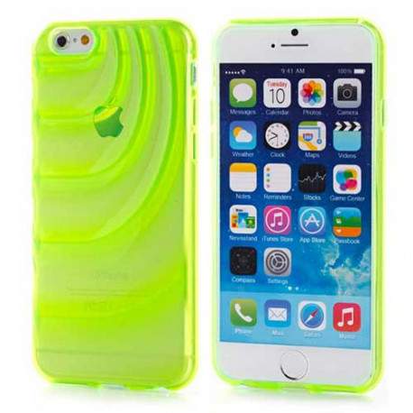 Coque souple WAVE verte pour iPhone 6 ( 4.7 )