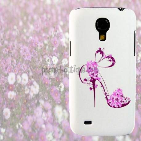 Coque TALON AIGUILLE FLEURS pour Samsung Galaxy S5 mini GT-I9195X