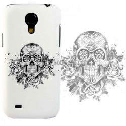 Coque SKULL AND ROSES pour Samsung Galaxy S5 mini GT-I9195X