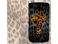 Coque CROIX LEOPARD 1 pour Samsung Galaxy S5 mini GT-I9195X