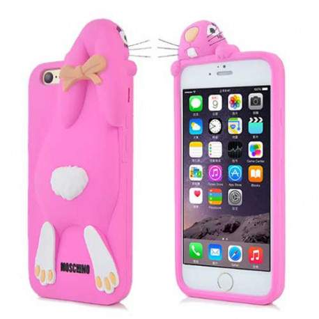 Coque souple CUTE CAT 3D pour iPhone 6 ( 4.7 )