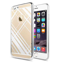 Coque rigide LINEAR blanche pour iPhone 6 ( 4.7 )