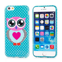 Coque souple HIBOU 2 pour iPhone 6 ( 4.7 )