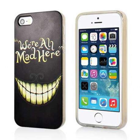 Coque semi rigide MAD pour iPhone 5 et 5S