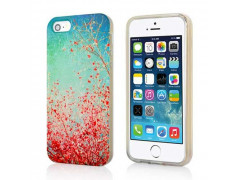 Coque semi rigide FLOWERS TREE pour iPhone 5 et 5S