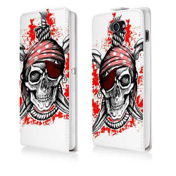 Etui cuir OOH PIRATE pour Iphone 4 et 4S