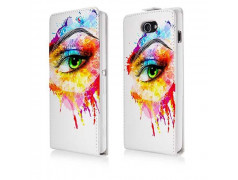 Etui cuir OOH EYE pour Iphone 4 et 4S