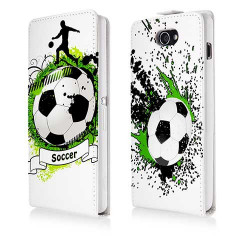 Etui cuir OOH SOCCER pour Iphone 5 et 5S