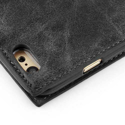 Etui FENETRE DELICATE noir pour iPhone 6 ( 4.7 )
