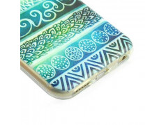 Coque souple GREEN TRIBAL pour iPhone 6 ( 4.7 )