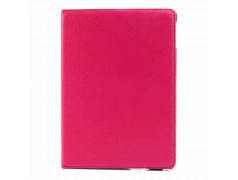 Etui cuir 360 rose pour IPAD AIR