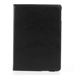 Etuis cuir 360 noir pour IPAD AIR