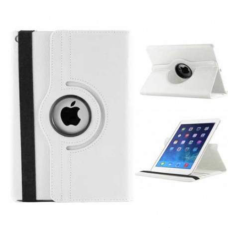 Etui cuir 360 blanc pour IPAD AIR 2