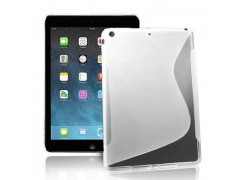 Coque souple S-LINE blanche pour IPAD AIR