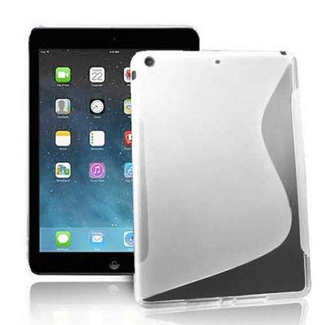 Coque souple S-LINE blanche pour IPAD AIR