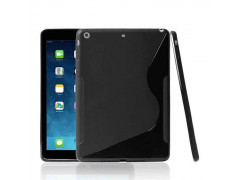 Coque souple S-LINE noire pour IPAD AIR