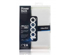 Batterie blanche POWER BANK 10 000mAh pour telephones et MP3