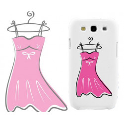 Coque PETITE ROBE ROSE pour Samsung Galaxy A5