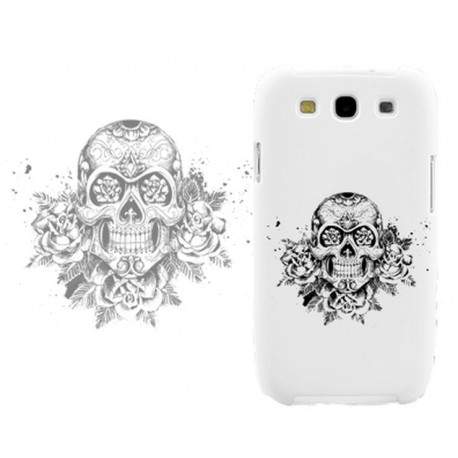 Coque SKULL AND ROSES pour Samsung Galaxy A3