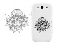 Coque SKULL AND ROSES pour Samsung Galaxy A7