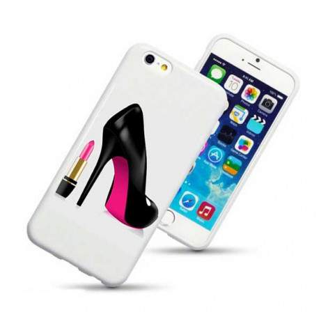 Coque rigide PINK SHOE pour iPhone 5 / 5S