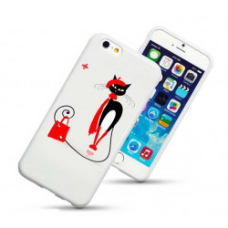 Coque rigide WINTER CAT pour iPhone 5 / 5S