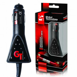 Chargeur GT 12 volts 1.6 A, allume cigare pour téléphones, tablettes ou lecteurs MP3