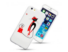 Coque rigide WINTER CAT pour iPhone 6 + (5.5)