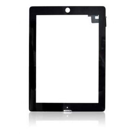 Vitre avant noire pour iPad 2