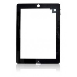 Vitre avant noire pour iPad 2