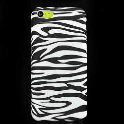 Coque souple ZEBRE pour iPhone 5C