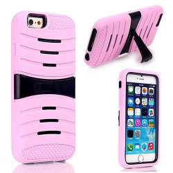 Coque rose SUPERPROTECT TV 1 pour iPhone 6 et iPhone 6S