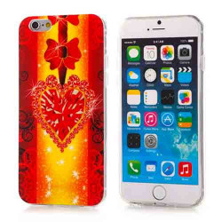 Coque souple COLOR HEART pour iPhone 6 ( 4.7 )