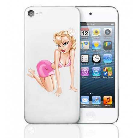 Coque Made in france PIN UP 1 pour iPhone 5 et 5S