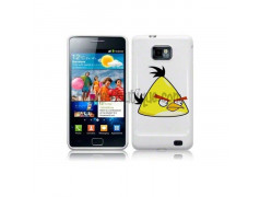 Coque RIGIDE ANGRY BIRD JAUNE pour Samsung S6